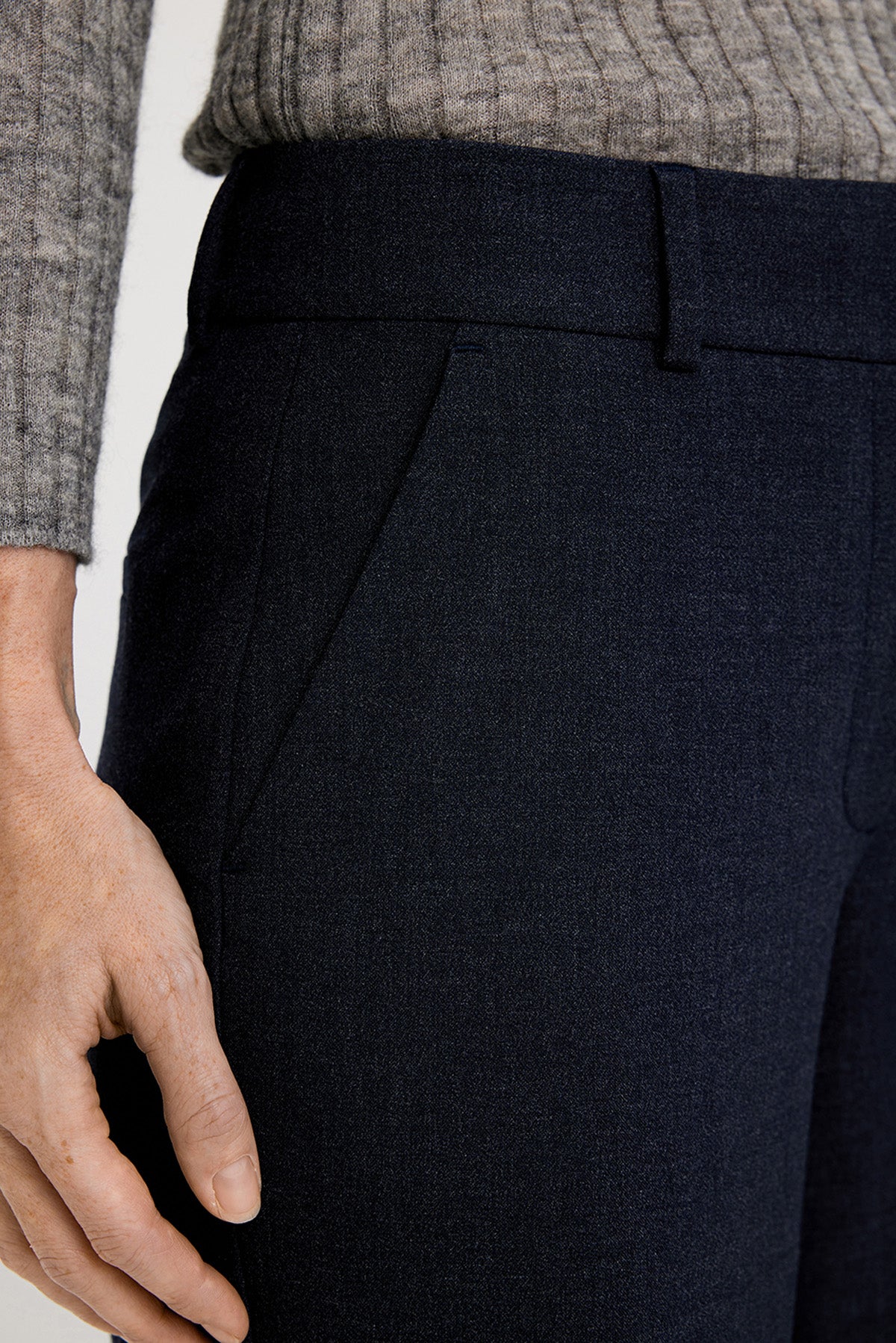 Dena habitbukser - Blue Grey Melange